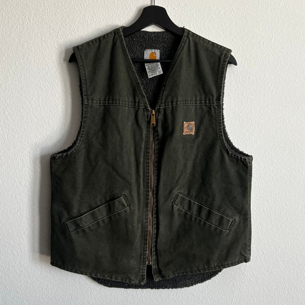 Carhartt V13 MOS green work wear vest